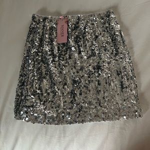 COPY - Womens adorable sequin stretch skirt